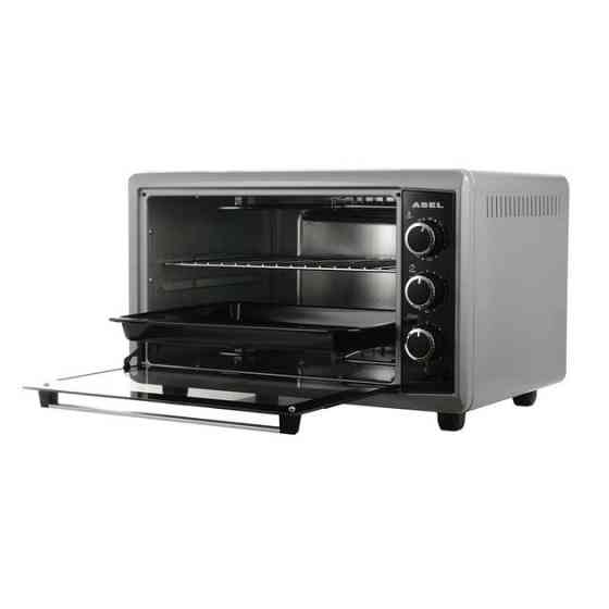 Электродуховка духовка настольная ASEL AF-50-23 1500 Вт 50 Л, Электрическая мини-печь для завтрака RP-65 Киев