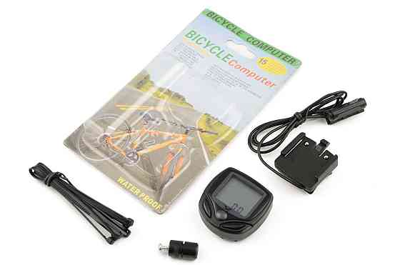 Велокомп'ютер провідний без підсвічування, водонепроникний, 15 програм (mod:-268А) (сірий) Мукачево