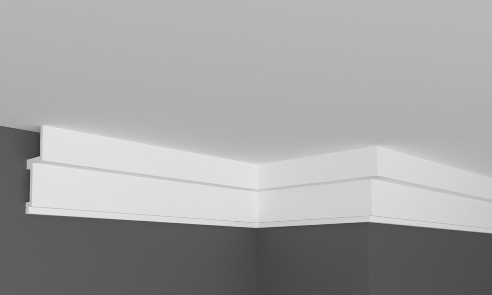 Карниз полимерный для LED освещения Grand Décor KH 915 Днепр - изображение 2