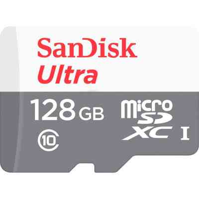 Карта пам&apos;яті SanDisk 128GB microSDXC class 10 UHS-I Ultra (SDSQUNR-128G-GN3MN) Вінниця