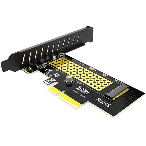 Адаптер переходник SSD M.2 NVMe ключ M на PCIe 4.0 3.0 X16 X8 X4, Jeyi SK4 Винница - изображение 3