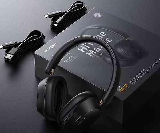 Навушники Ugreen Max5c (LDAC Hi-Res, NC, app, BT 5.4, 75 годин роботи) Харьков