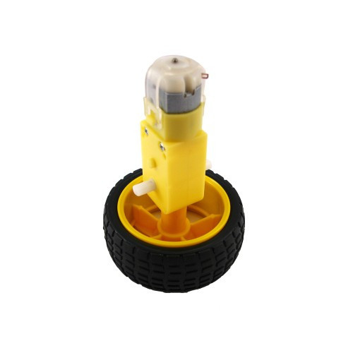 Мотор-редуктор с колесом 6.6 см для роботов Arduino Киев - изображение 8