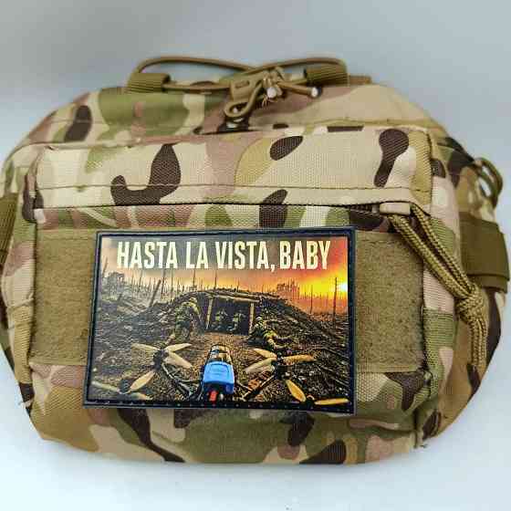 Патч / шеврон Hasta la vista, baby Бліндаж Запоріжжя