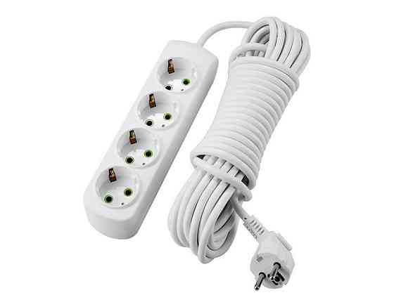 Подовжувач LETITIA із заземленням 4 входів 5 метрів  Lezard Харків