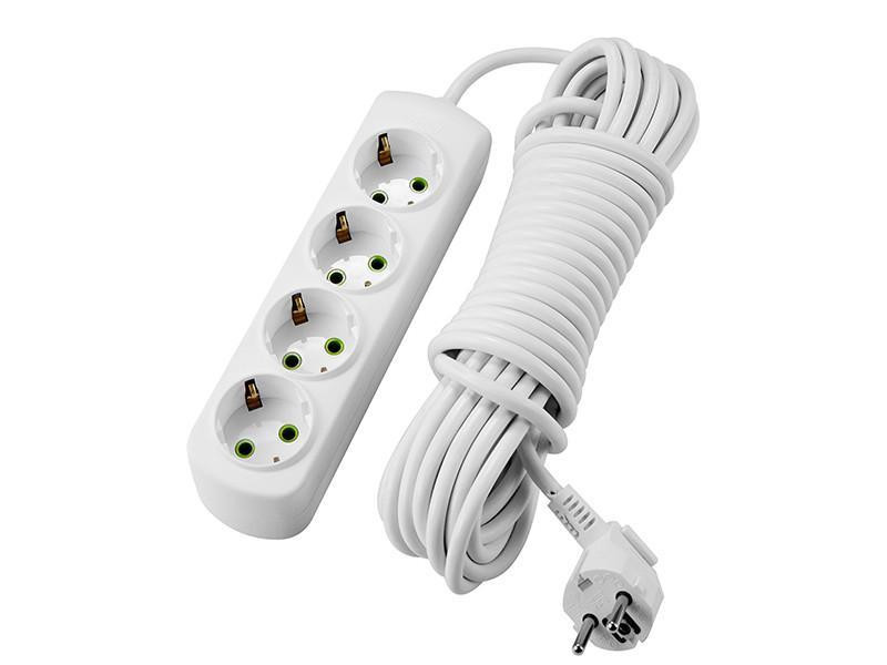 Подовжувач LETITIA із заземленням 4 входів 5 метрів  Lezard Харків - фото 1