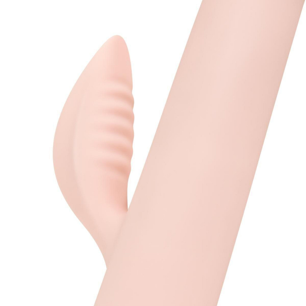 Вібратор-кролик Good Vibes Only - SHAI Thrusting Vibrator Soft Silicone - Pink Sex Aura Київ - фото 4