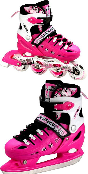 Дитячі ролики-ковзани 2-в-1 в комплекті із захистом Scale Sport. Одеса - фото 3