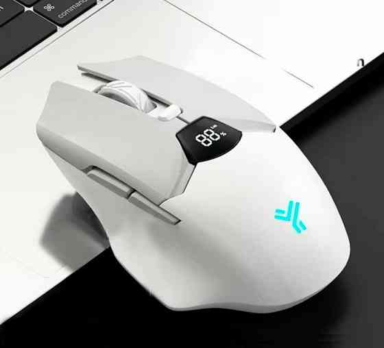 Мишка Бездротова Ігрова SX01 600 мАг Bluetooth DPI для Пк і ноутбуків Біла Коломыя