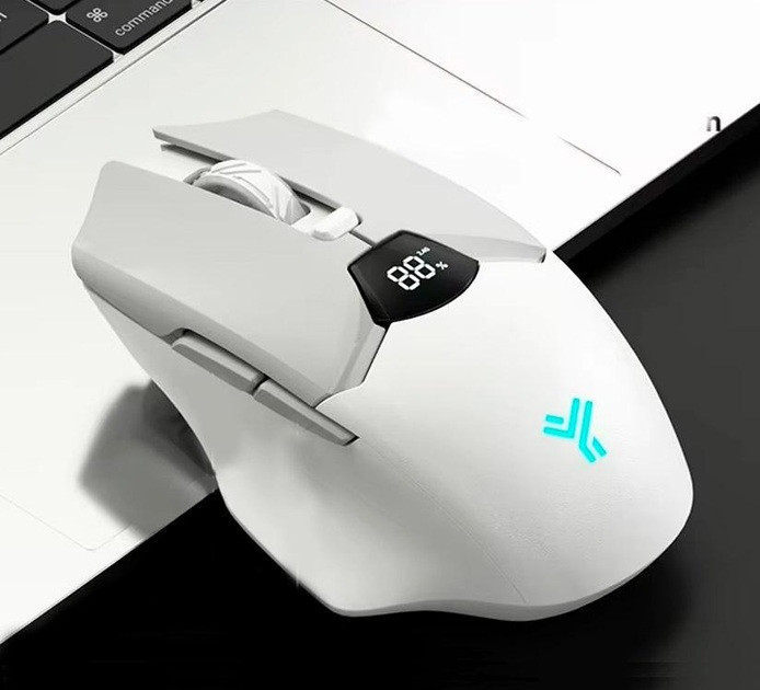 Мишка Бездротова Ігрова SX01 600 мАг Bluetooth DPI для Пк і ноутбуків Біла Коломыя - изображение 5