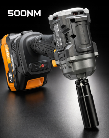 Гайковерт аккумуляторный ударный 500Нм Majster Pro (Польша) Киев