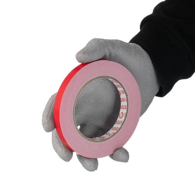 Стрічка клейка двостороння, універсальна, 5 м, 12×1 мм, біла, спінений поліетилен INTERTOOL KT-0813 Киев - изображение 3