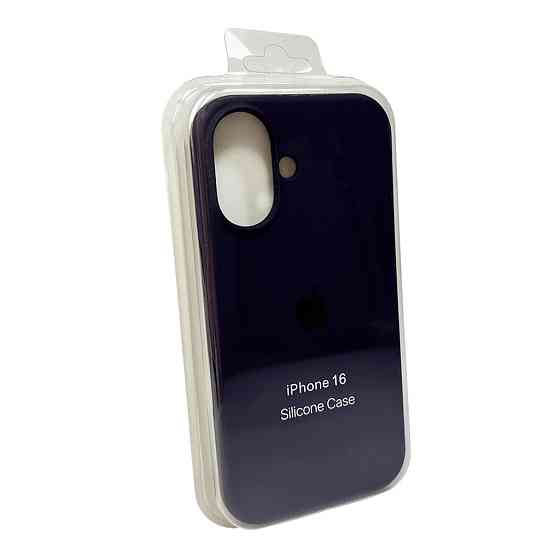 Чохол Silicone для Apple iPhone 16, Бузковий Київ