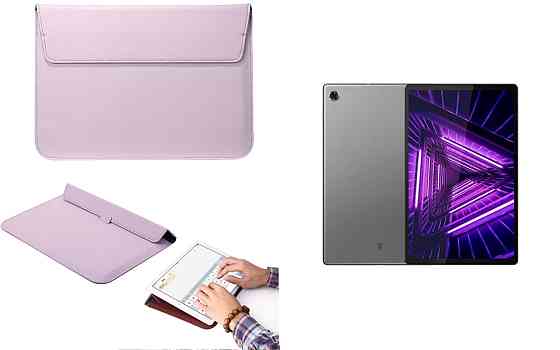 Чехол-конверт VitoCase для Lenovo Tab M10 FHD Plus (2nd Gen), с функцией подставки для планшета Фиолетовый Киев