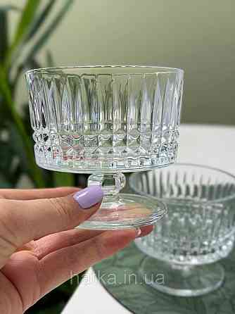 Набір келихів креманок 6 шт "Sorbet" 290 мл прозорий для дому та ресторану Київ