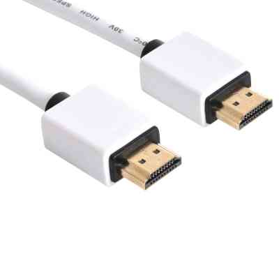 Кабель мультимедийный HDMI to HDMI 2.0m 2.0 white Sandberg (308-98) Винница