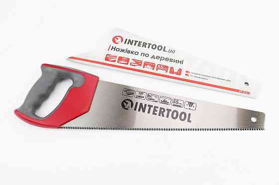 Ножівка по дереву 400мм, 11TPI, загартований зуб, 3D заточування HT-3161 Київ