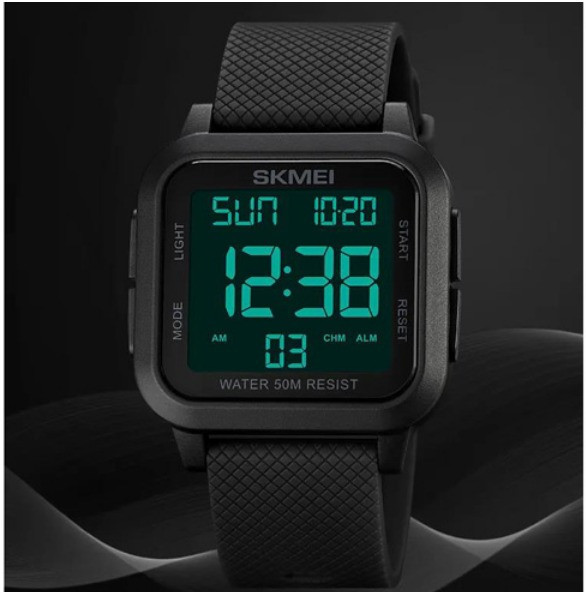 Часы наручные SKMEI 1894BKBK, BLACK/BLACK Днепр - изображение 3