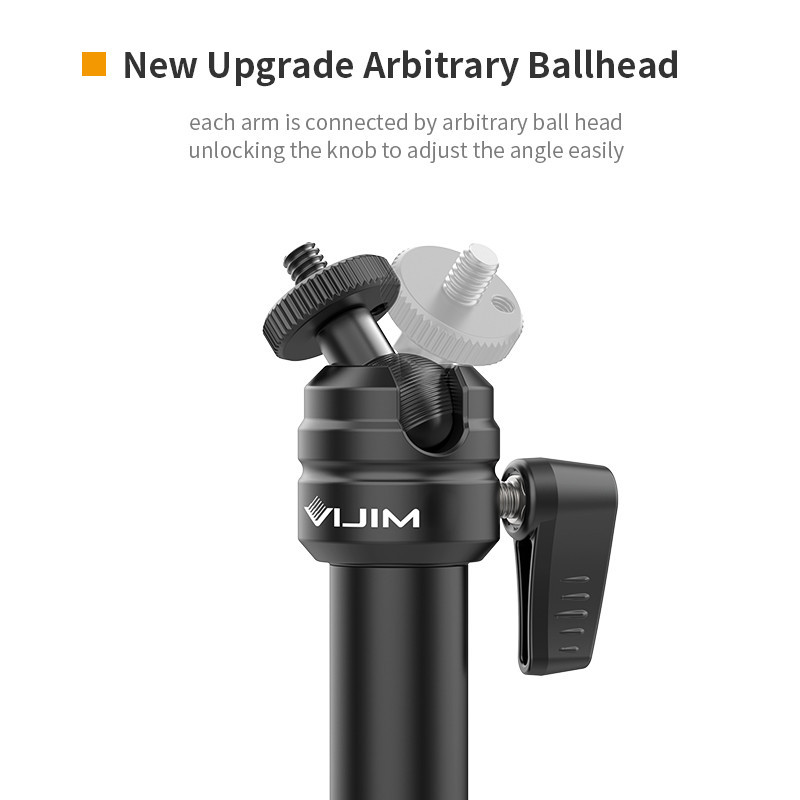 Штатив-тримач Ulanzi Vijim Desktop C-CLAMP Flexible Arm/Light Stand(Two- Stages) (UV-2676 LS06) Київ - фото 11