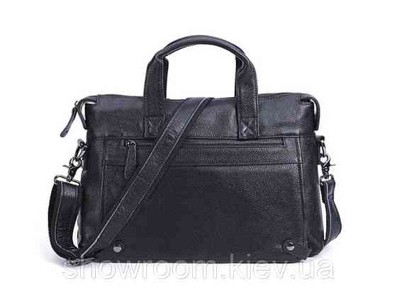 Чоловіча шкіряна горизонтальна сумка Leather Collection (9947) Київ