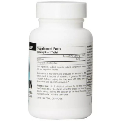 Аминокислота Source Naturals Мелатонин 1мг, Sleep Science, 200 таблеток (SN0720) Винница - изображение 2