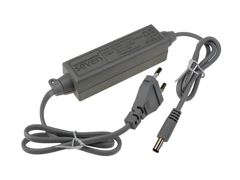 Блок живлення 12В/2А SEVEN PS-760W Київ - фото 2