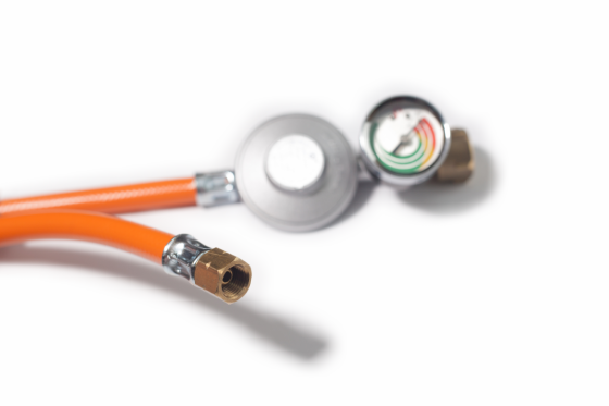 Редуктор и шланг для газового гриля (евро с датчиком остатка газа) 777735 Код: 006786 Ровно