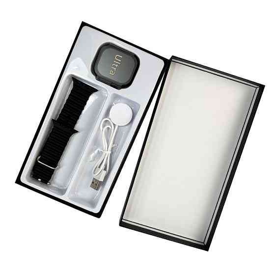 Смарт-годинник BIG V200 Ultra 44mm. 180 mAh. IP65 Black Киев