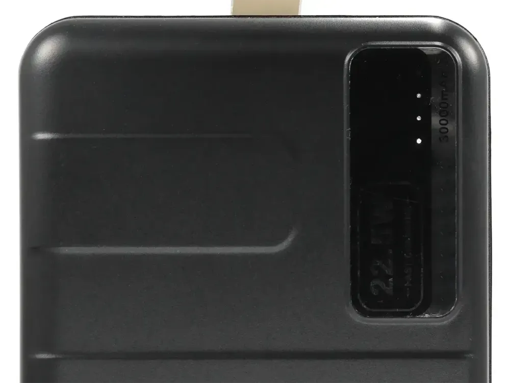 Зовнішній акумулятор KP KP-32 30000мАг 22,5Вт з підтримкою швидкого заряджання та двома USB-виходами Одеса - фото 18