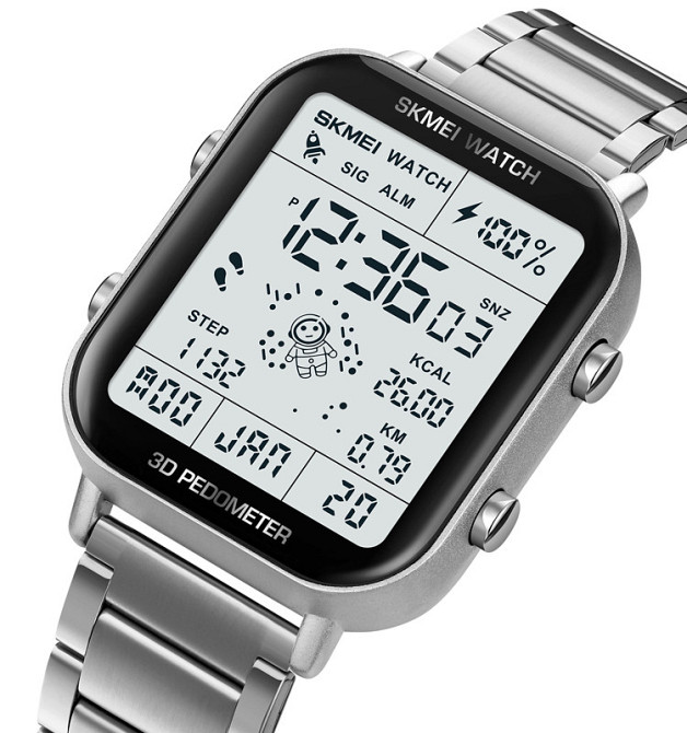 Skmei 1888SI Silver SBR Київ - фото 2