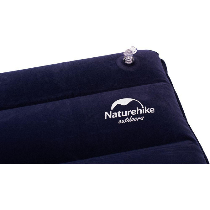 Подушка надувна Naturehike Square Inflatable NH18F018-Z, темно-блакитний Киев - изображение 2