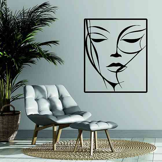 Декоративне настінне 3D Панно «Жіночий Образ», Декор на стіну з об'ємом Київ