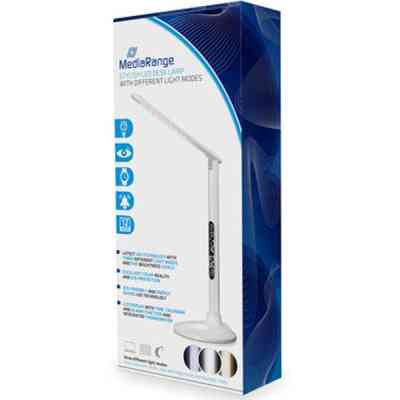 Настільна лампа Mediarange Stylish LED desk lamp with different light modes, white (MROS501) Вінниця