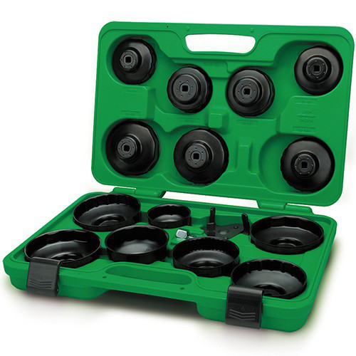 Комплект знімачів масляних фільтрів 16 од. TOPTUL (кришки+краб) JGAI1601 Одеса - фото 1