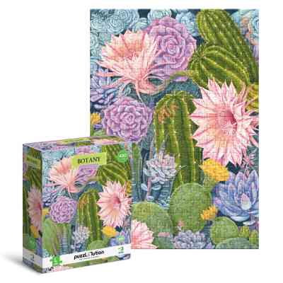 Пазл DoDo Easy-L Ботаніка. Кактуси та сукуленти (300613) Вінниця