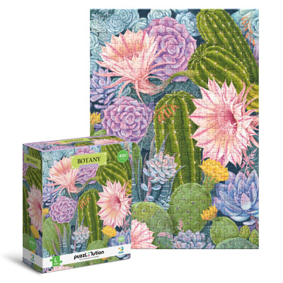 Пазл DoDo Easy-L Ботаніка. Кактуси та сукуленти (300613) Вінниця - фото 2