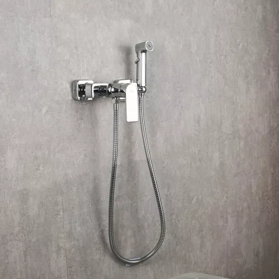 Гігієнічний душ із змішувачем Frap F2071 хром Київ