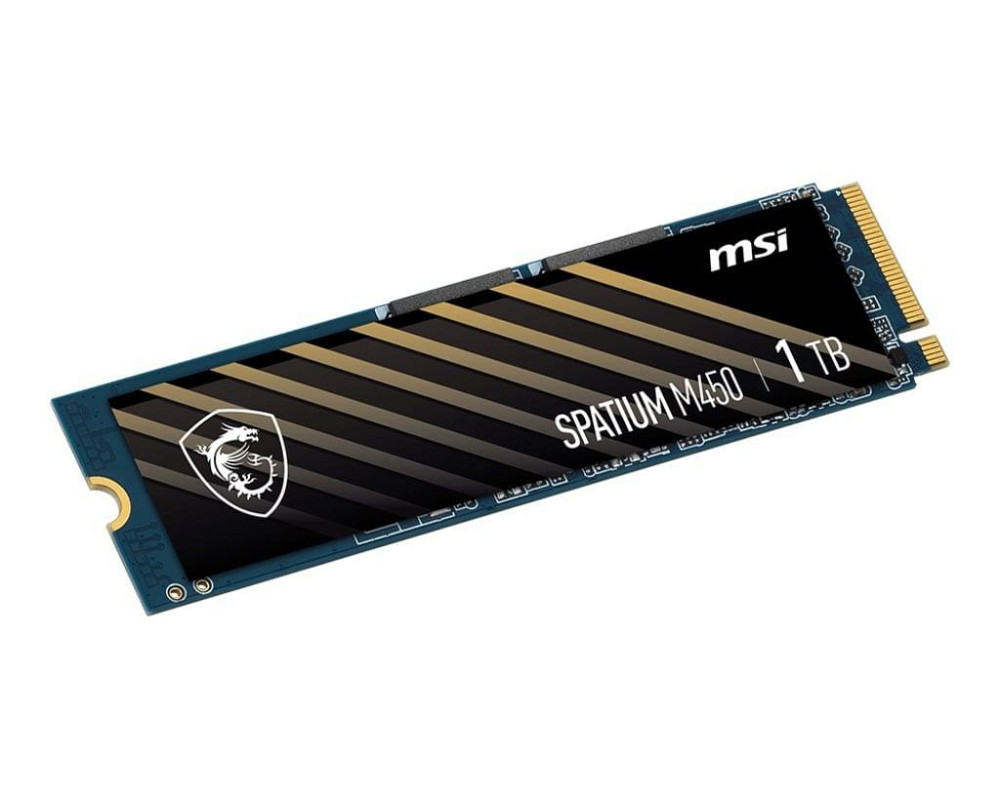 Накопичувач SSD 1TB MSI Spatium M450 V1 M.2 2280 PCIe 4.0 x4 NVMe 3D NAND TLC (S78-440L0M0-P83) ( 11407 ) Харків - фото 1
