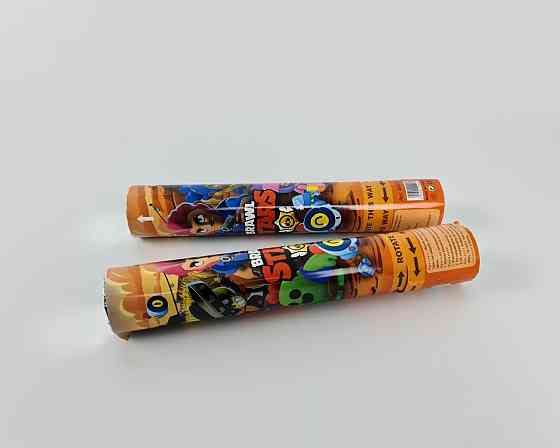 Хлопушка пневматическая Бравл Старс, длина 30 см 4830-18 (1 пачка) Харьков