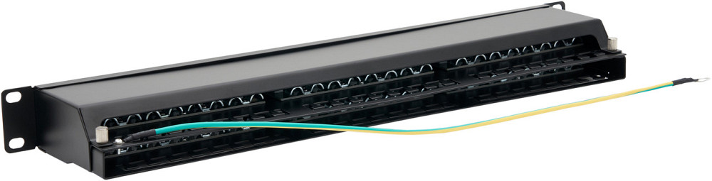 Патч-панель GEAR мережева RJ-45 19" 1U KeyStone 48 портів (GPP-STP1U48P) Київ - фото 13