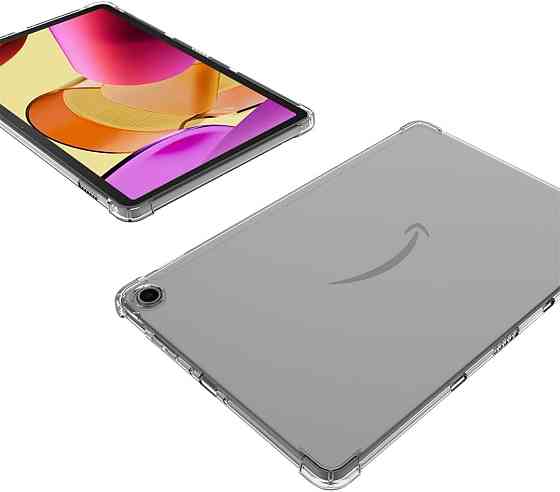 Прозрачный чехол DETEUUA для Amazon Fire HD 10 9th/7th/5th Generation 2017-2019 мягкий защитный чехол из ТПУ Днепр