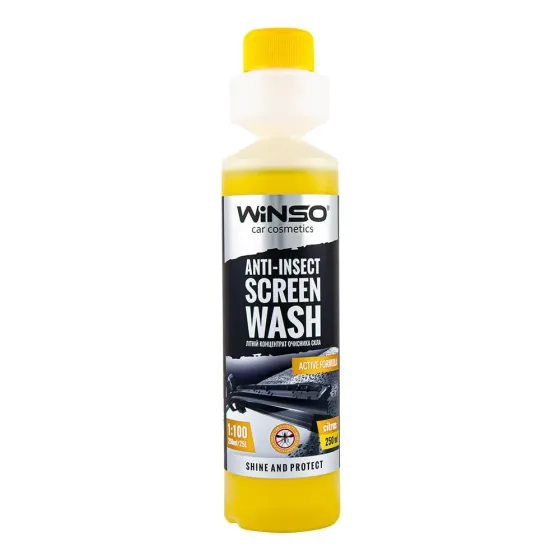 WINSO 825003 Citrus Anti-Insect — Літній концентрат омивача скла з ефективним очищенням та свіжим цитрусовим ароматом Ковель