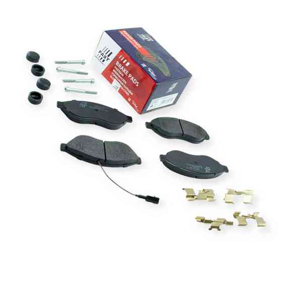 Колодки передние Фиат Ducato-Пежо Боксер 06- (1.1-1.5T) тормозные Мукачево