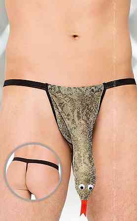 Чоловічі стрінги - Thong 4440, silver - S-L Sex Aura Київ