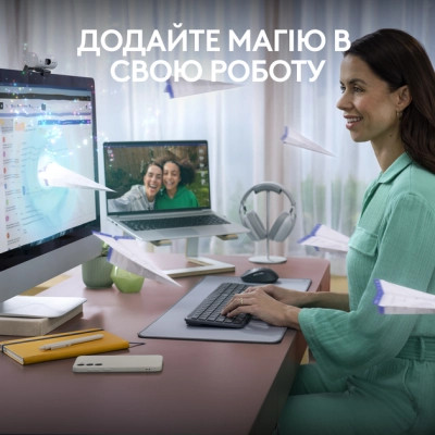 Клавиатура Logitech K950 Bluetooth/Wireless UA Graphite (920-012465) Винница - изображение 4