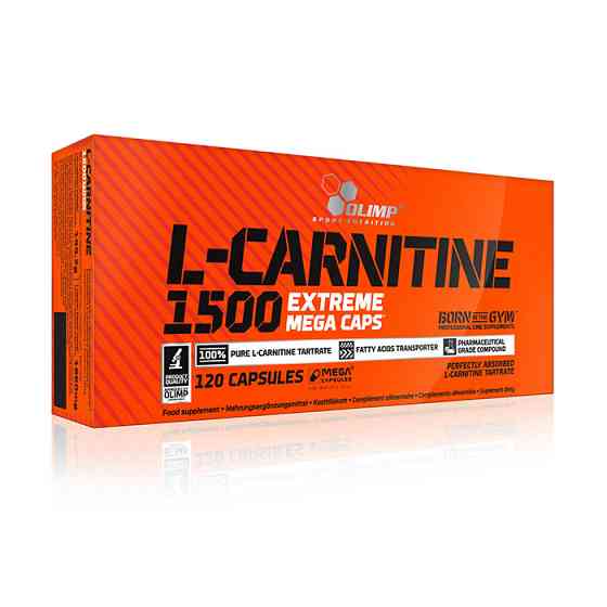 L-Carnitine 1500 Extreme Mega Caps (120 caps) Луцк