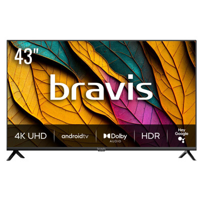 Телевизор Bravis 43K6000U Винница - изображение 1
