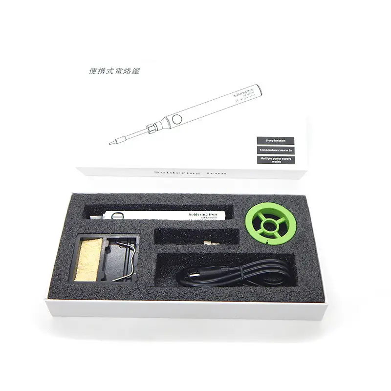 Аккумуляторный паяльник Soldering Iron 8W USB с 1 жалом Винница - изображение 6