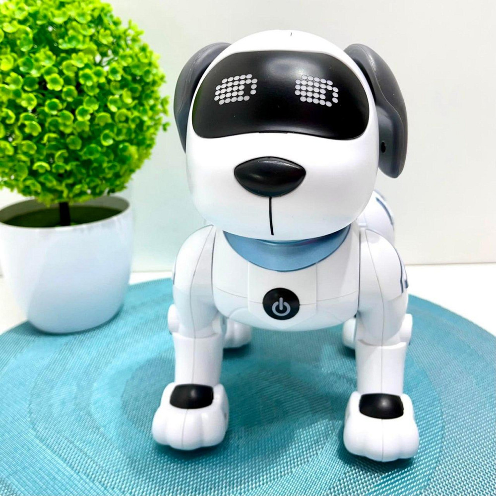 Собачка на радіокеруванні TK Group звуки казки пісні рус мова мелодії світло виконує команди Білий (ТК-1230) Чернигов - изображение 2