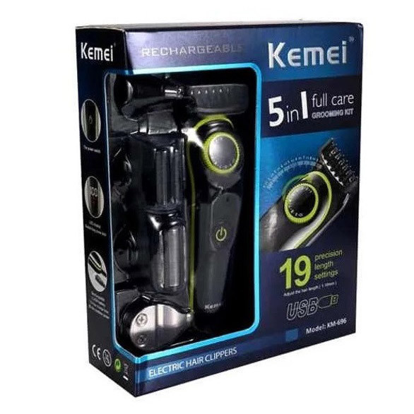 Электромашинка для волос Kemei, Машинка для стрижки волос и бритья Профи машинка стрижки QJ-65 Львов - изображение 1